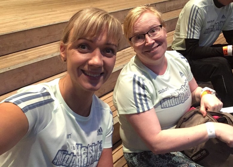 juoksujalka vipattaa