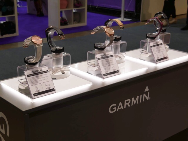 Kuva, jossa urheilukellot on laitettu esille.