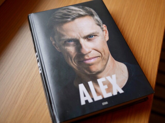 Kuva, jossa kirjan kannessa Alexander Stubb