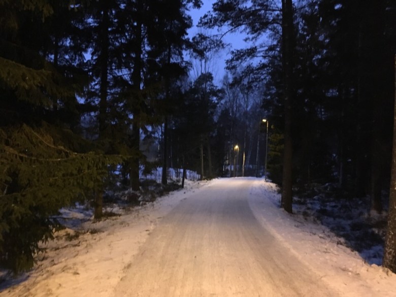 Kuva, jossa luminen polku.