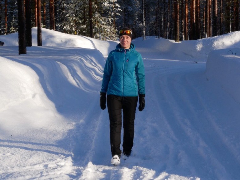 Kuva, jossa aurinkoinen talvipaiva.