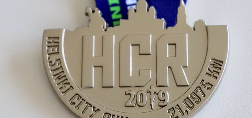 kuva, jossa hcr osallistujamitali 2019