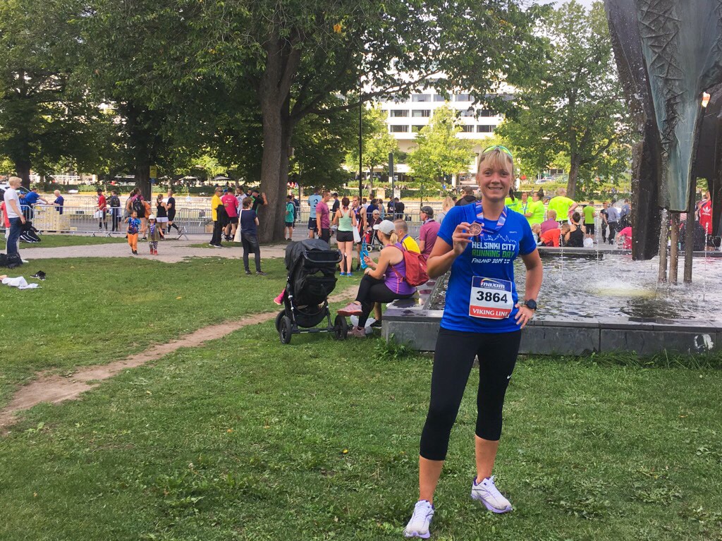 Kuva, jossa Paavo Nurmi Marathonin osallistujamitali