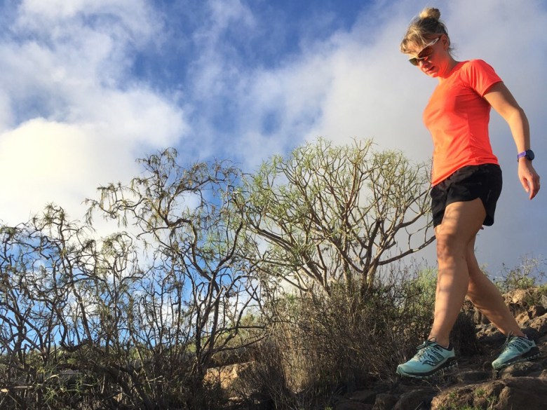 Teneriffa polkujuoksu saucony polkujuoksukengät