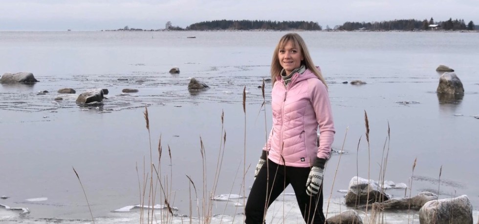 merikarvia meri merenranta talvi