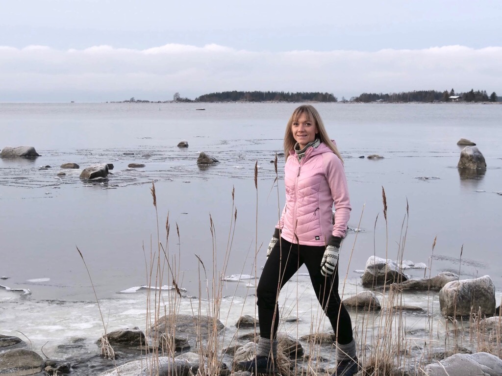 merikarvia meri merenranta talvi