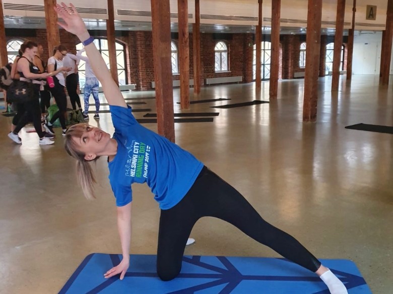 helsinki city running day juoksupaita sininen