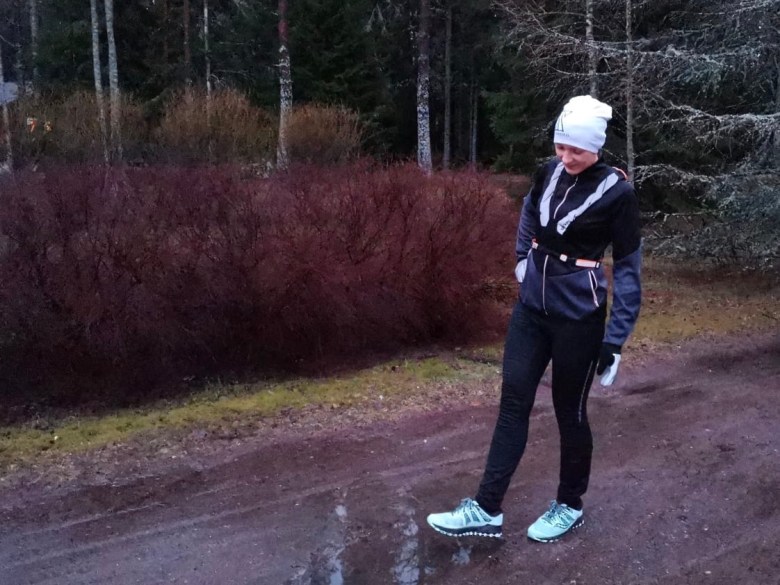 maratonharjoittelu sade myrsky