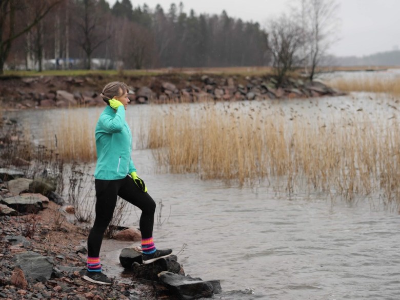 lenkki meren rannalla espoossa