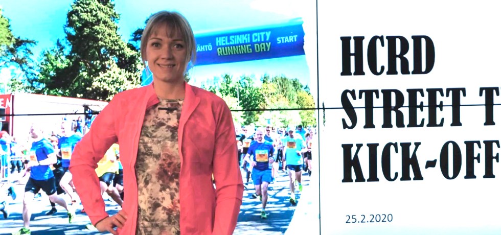 helsinki city running day street team