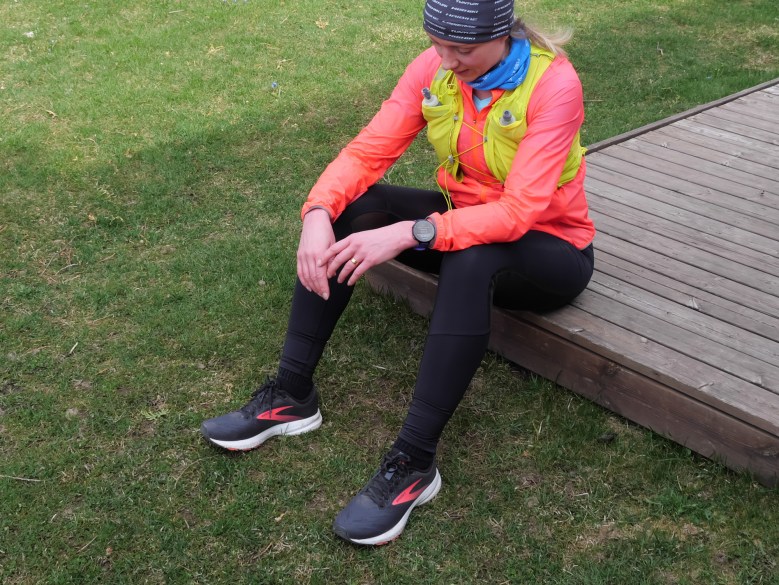 juoksija juomaliivi puolimaraton