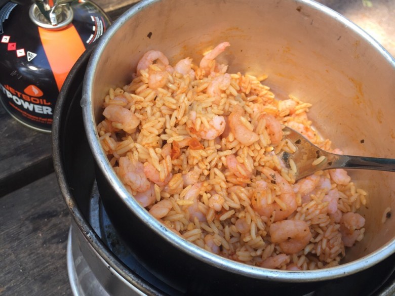 Retki trangia lounas