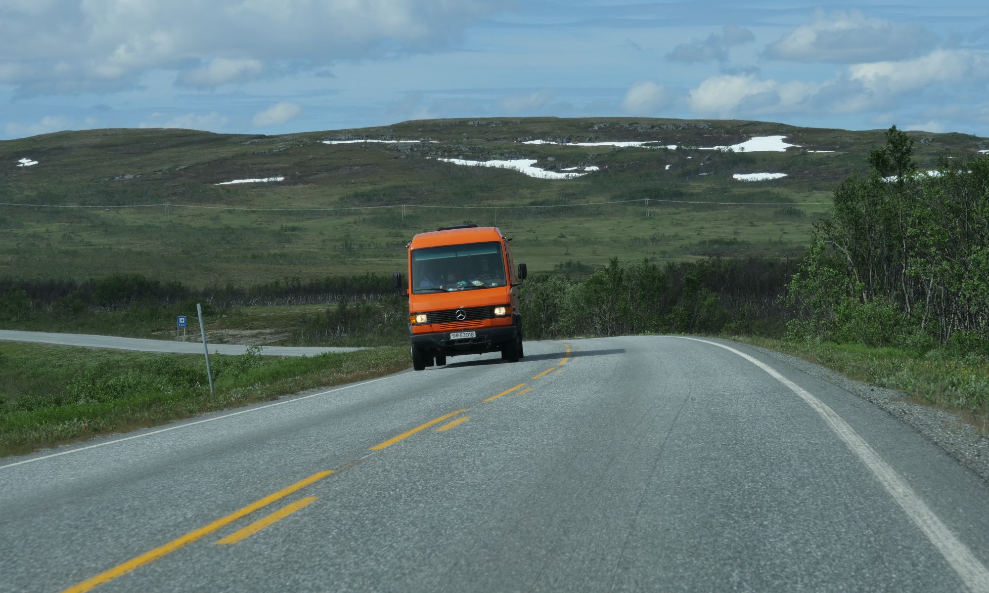 pohjoisnorja autolla