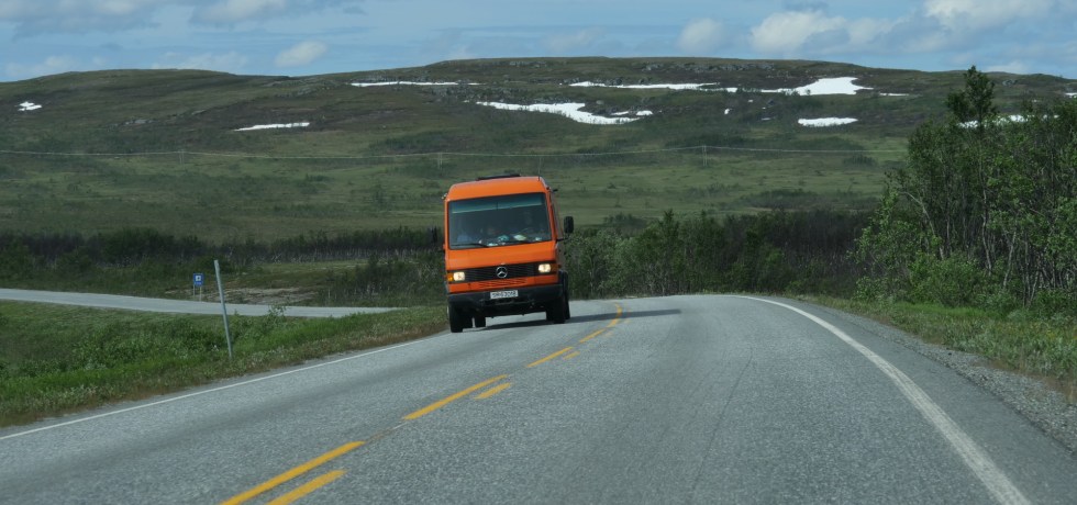 pohjoisnorja autolla