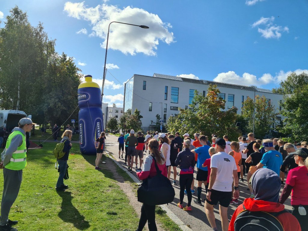 puolimaratonin lahto espoon rantamaratonilla