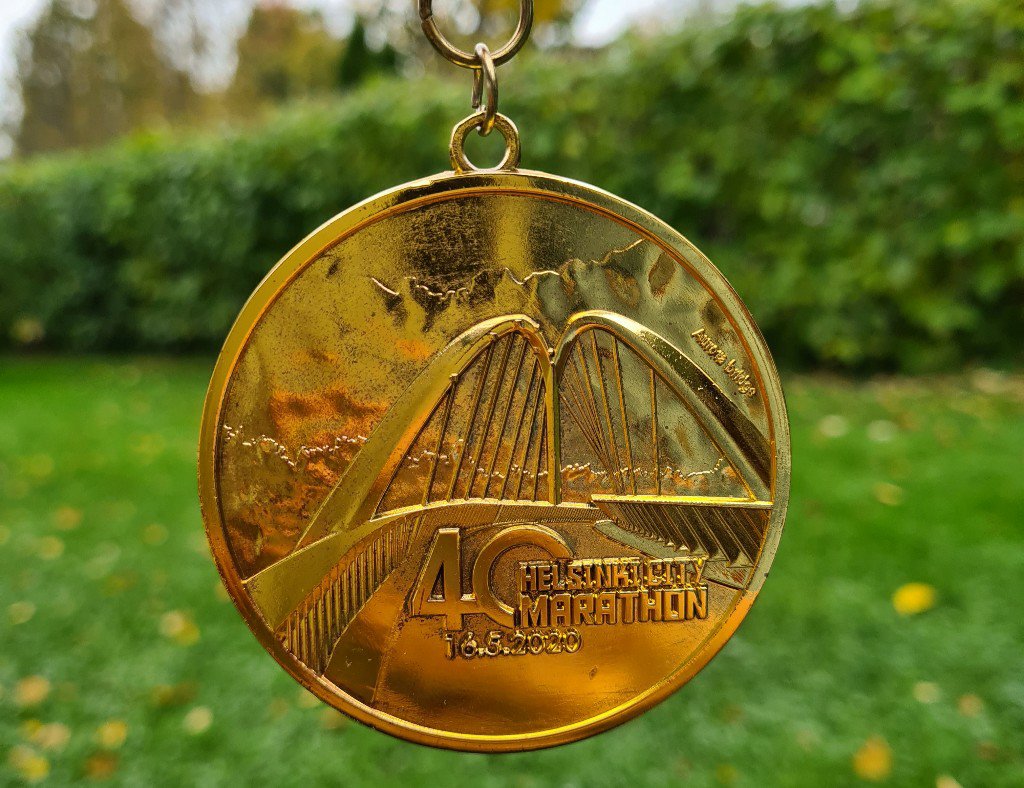 kuva, jossa osallistujamitali