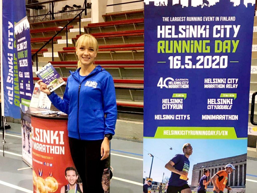 helsinki city running day lahettilas