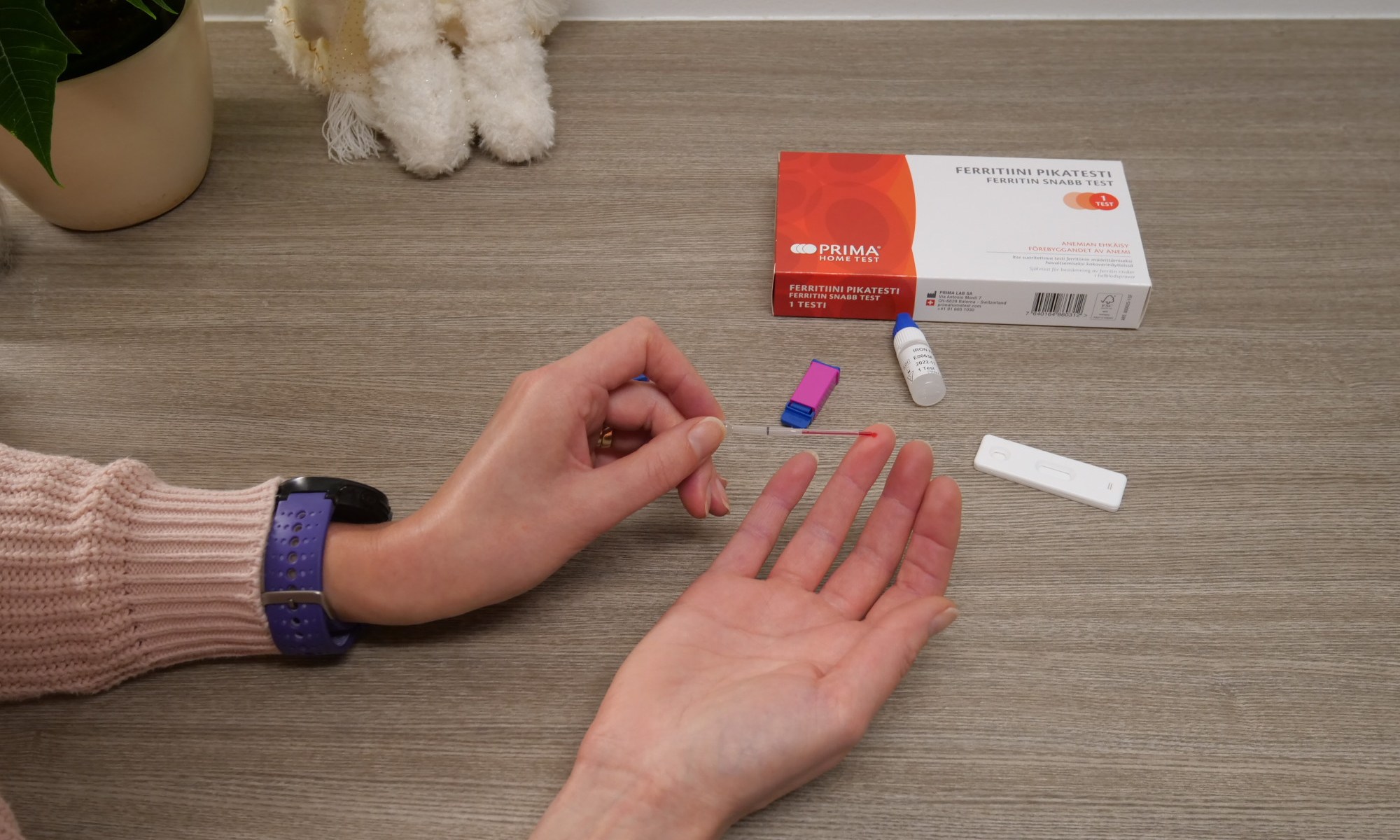 alhainen ferritiini testaus