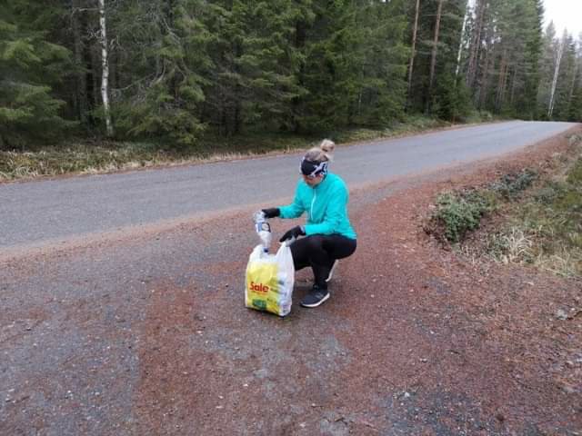 plogging roskajuoksu