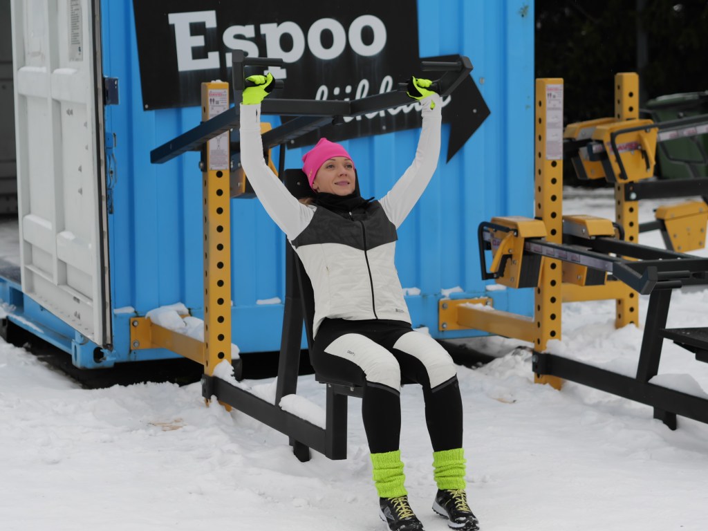 pystypunnerrus laitteessa