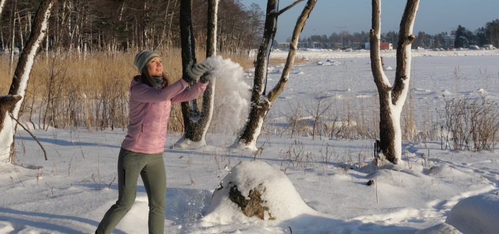 pakkaspaiva hanasaaressa