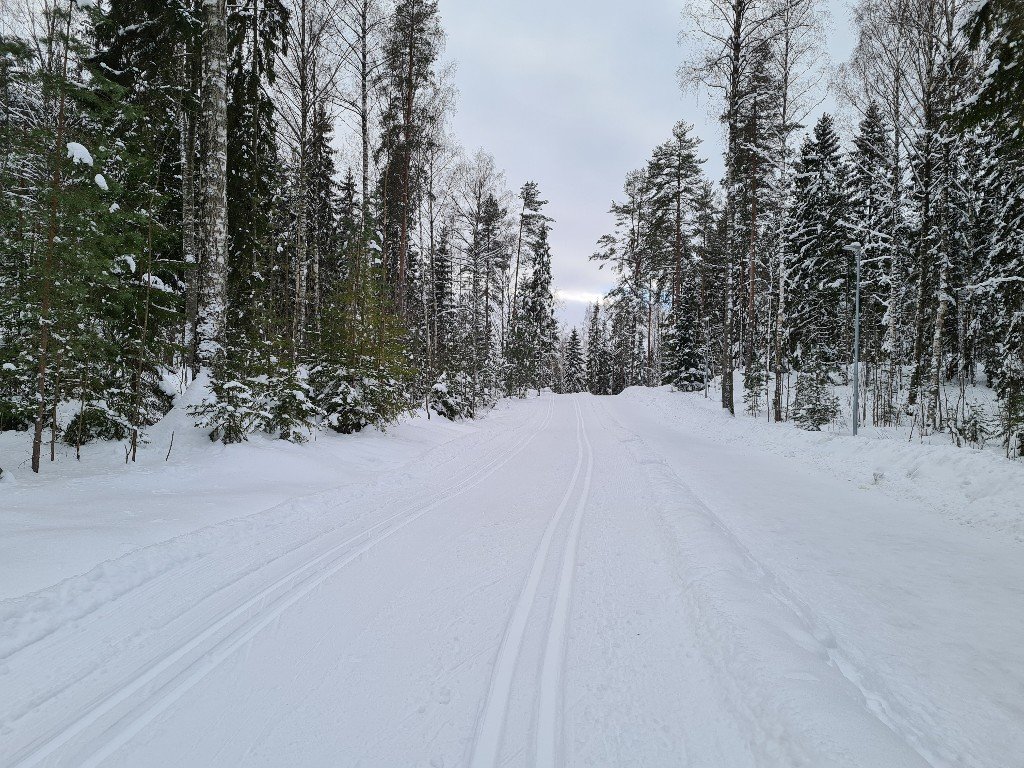 hiihtolatuja espoossa