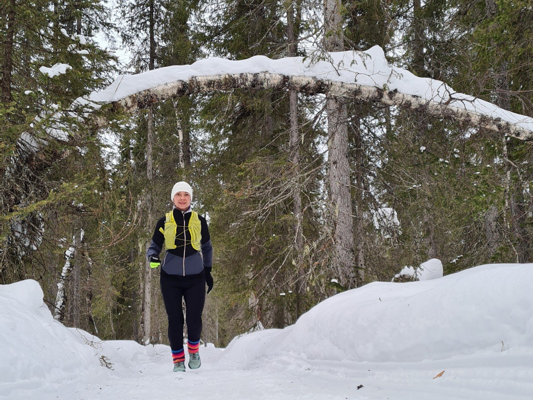 polkujuoksukengat talvella