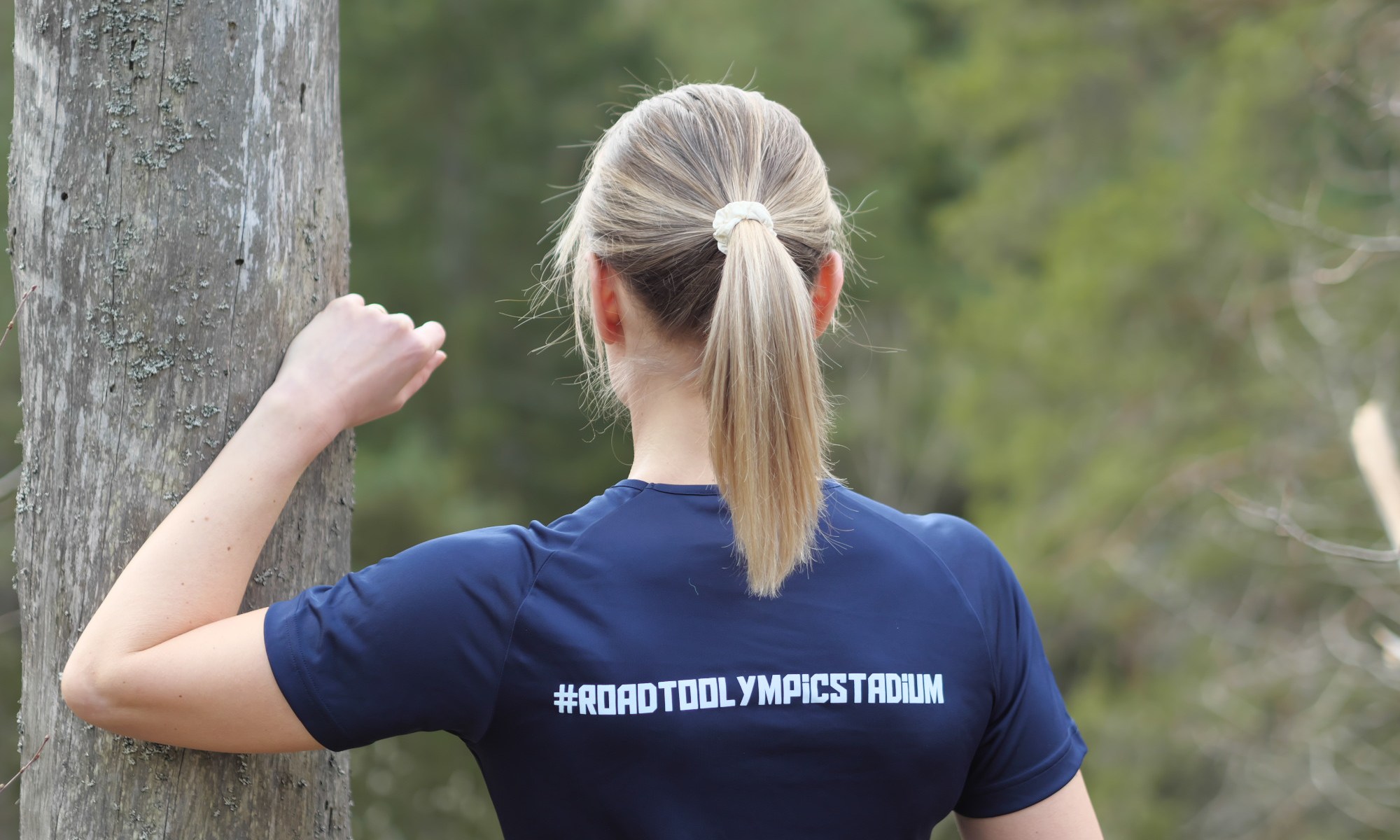 road to olympic stadium