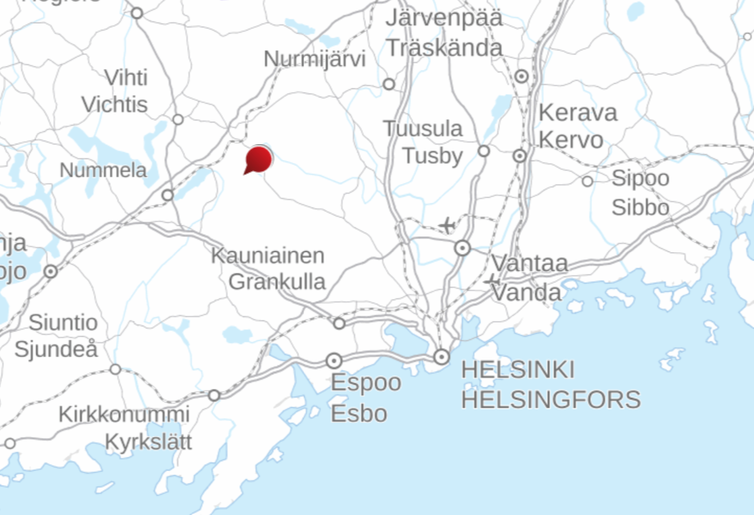 salmen ulkoilualue kartta