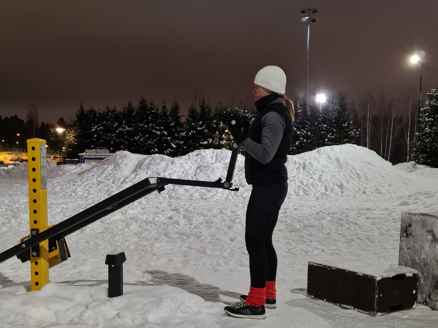 ulkokuntosali leppavaara 