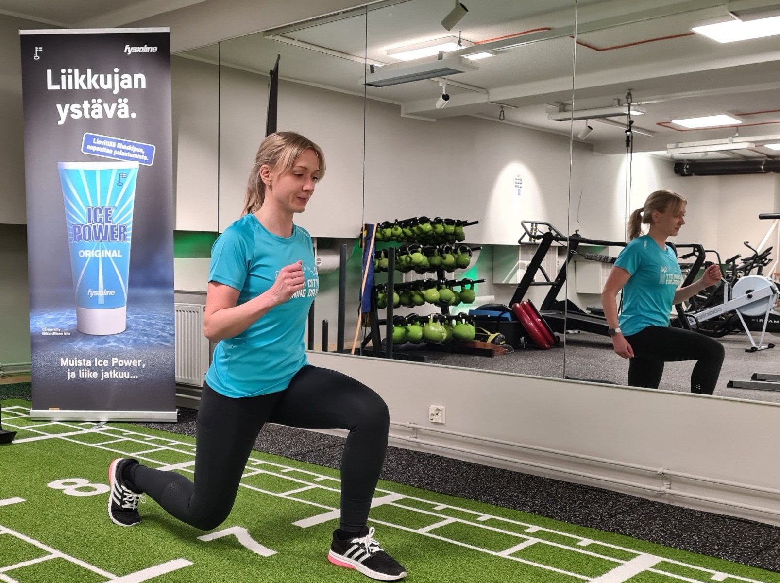 askelkyykky on hyvä liike juoksijalle