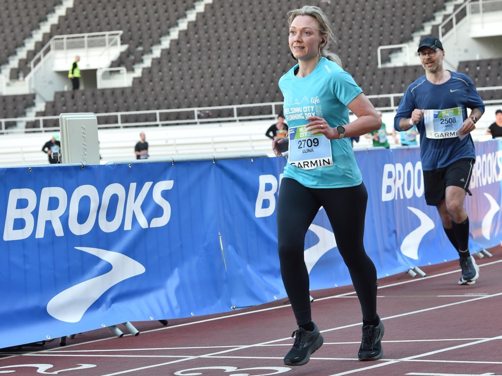 maaliintulo puolimaratonilla