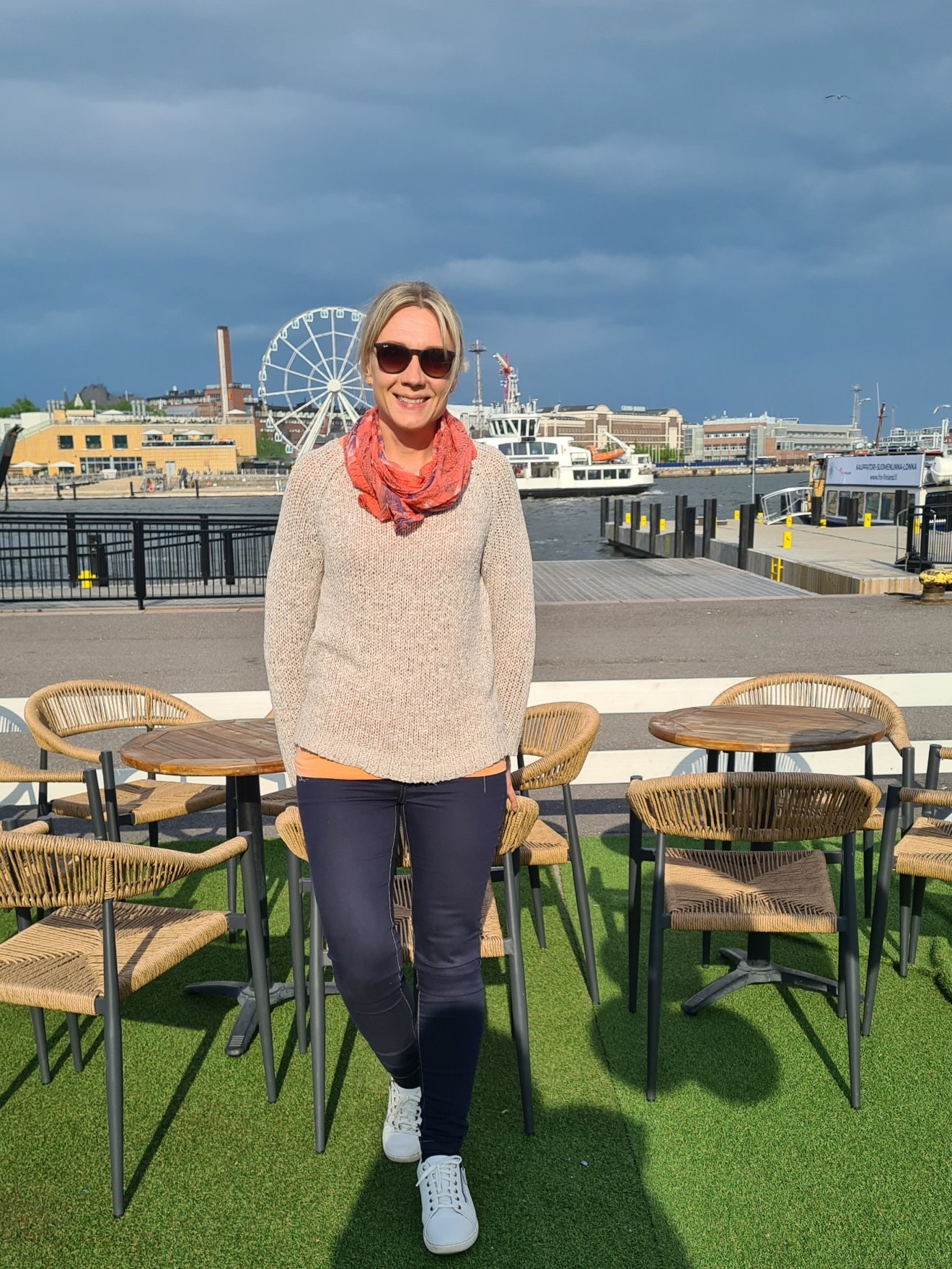 kauppatorin laiturin terassi