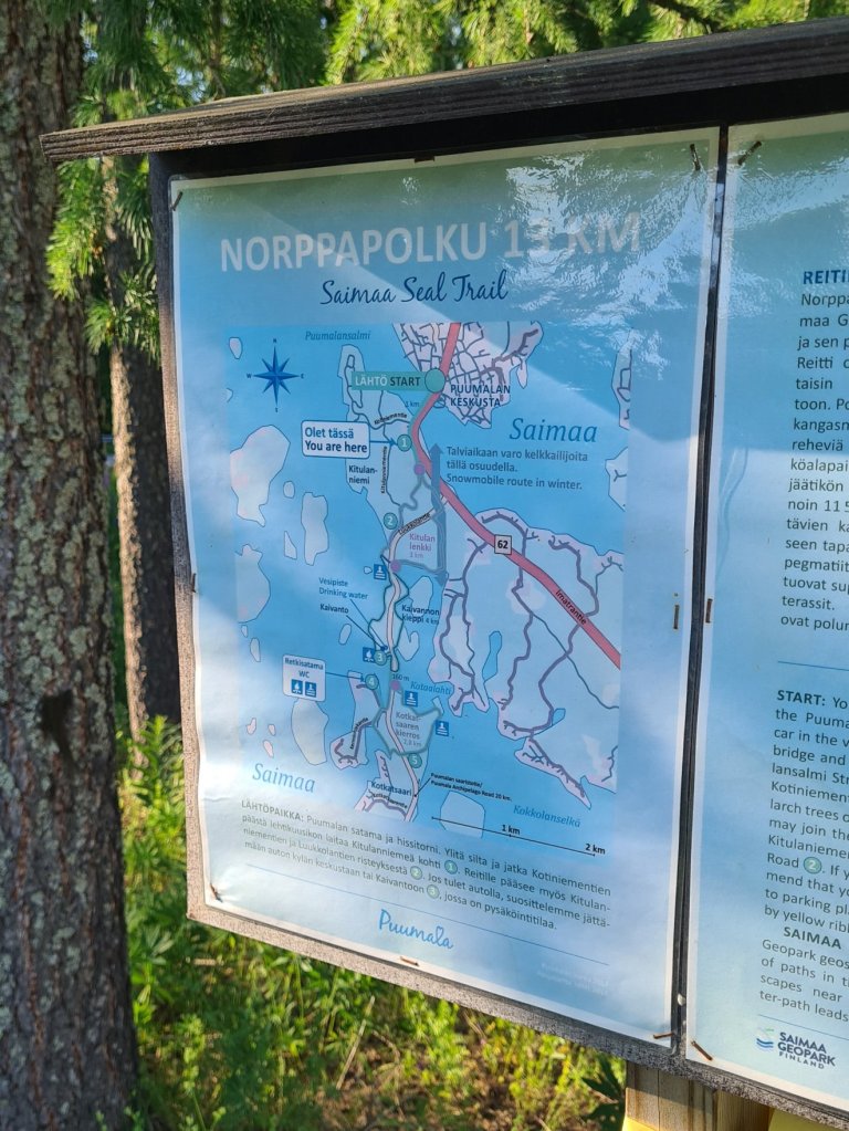 norppapolku kartta puumala