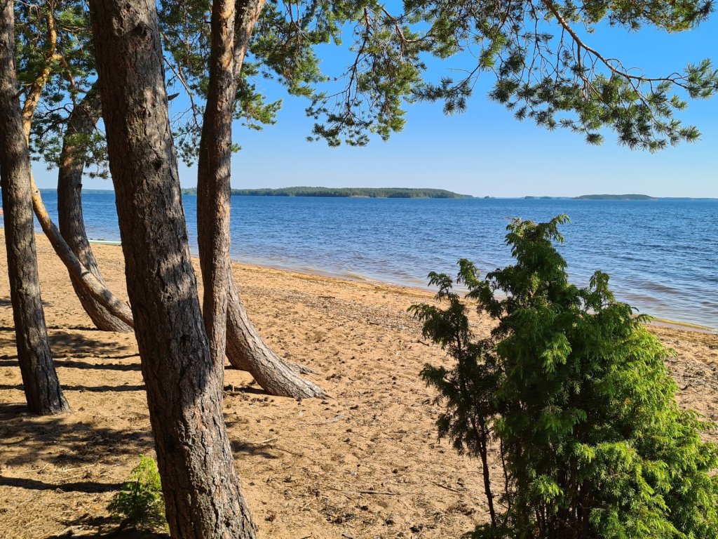 huuhanranta ruokolahdella kesaisena paivana