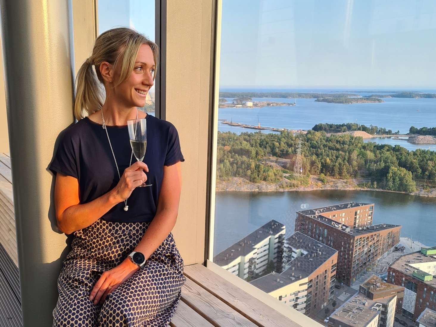 lasillisella kalasataman tornitalossa