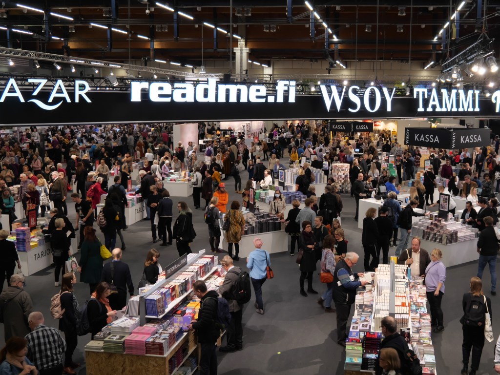 helsingin kirjamessut 2022 helsingin messukeskuksessa
