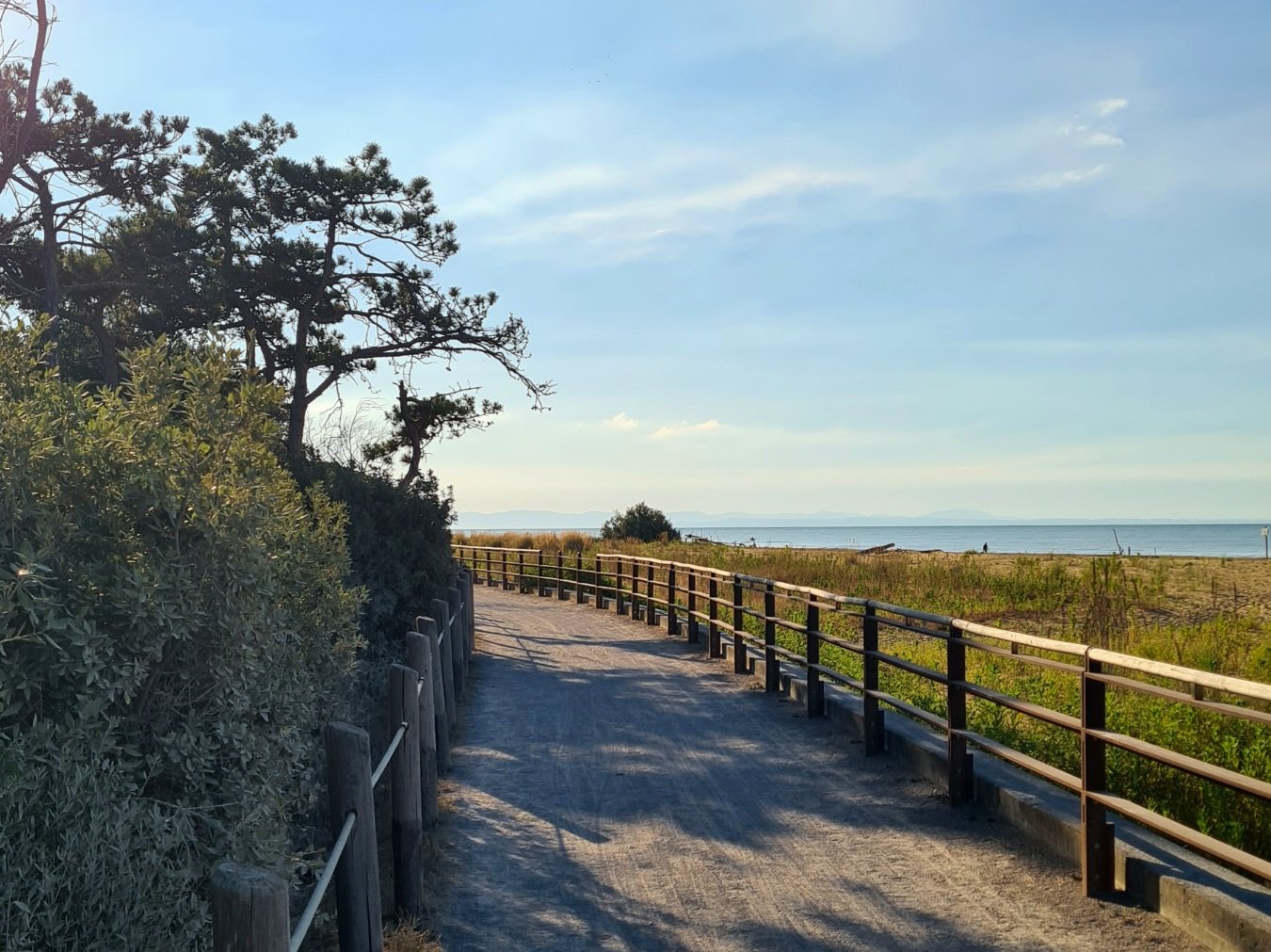 kaunis rantatie italiassa