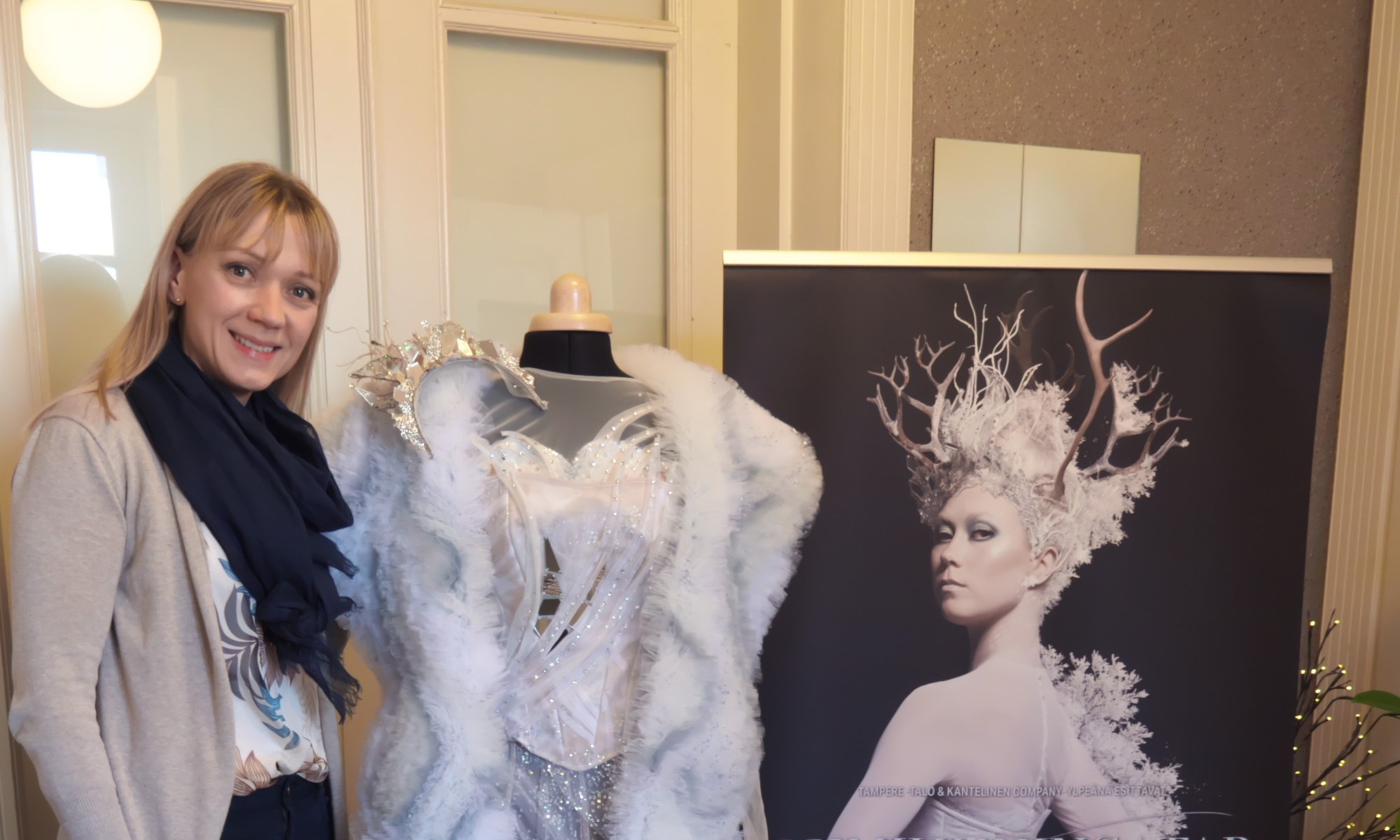 lumikuningatar jaabaletti puvustusta