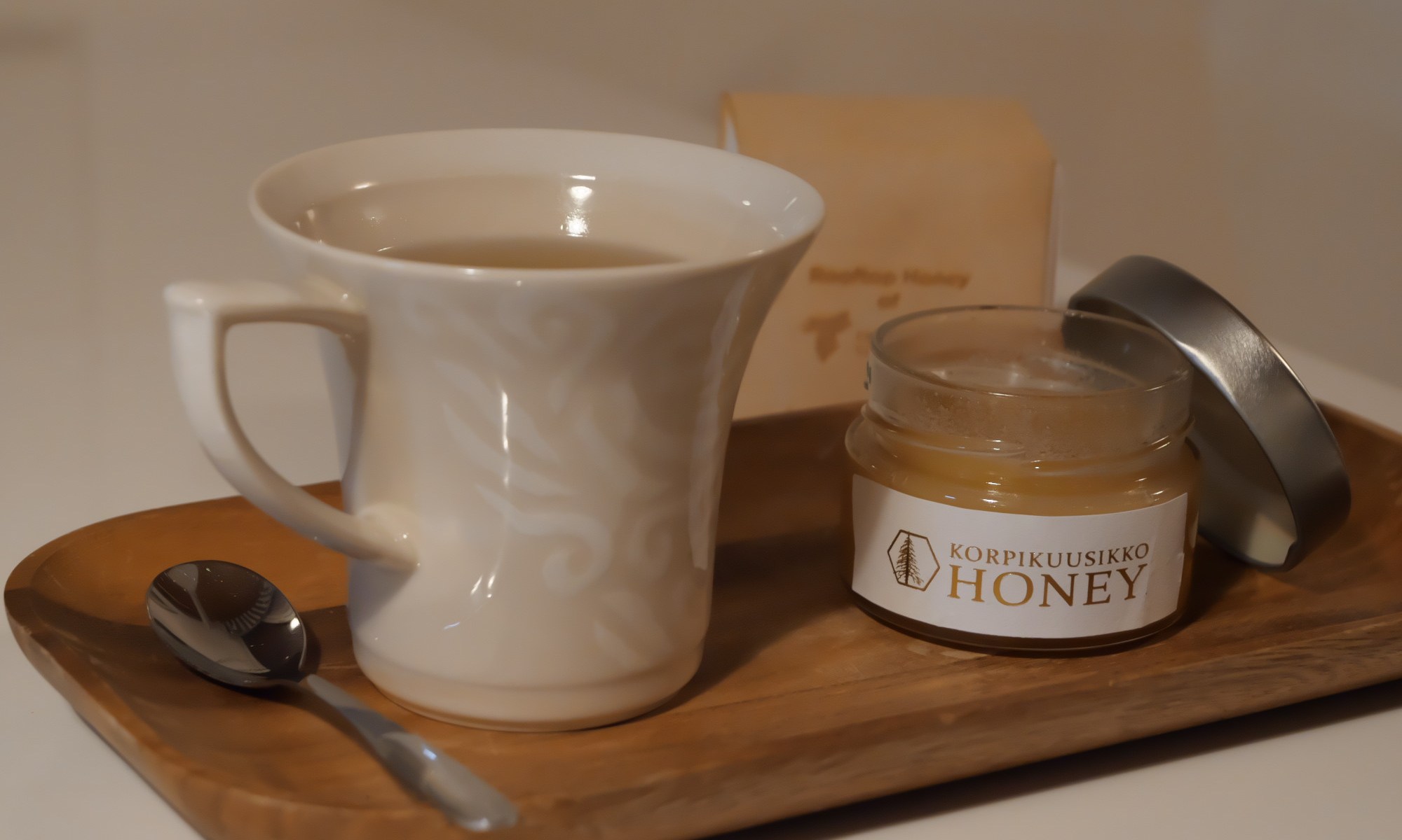 hunajaa tamperetalon katolta