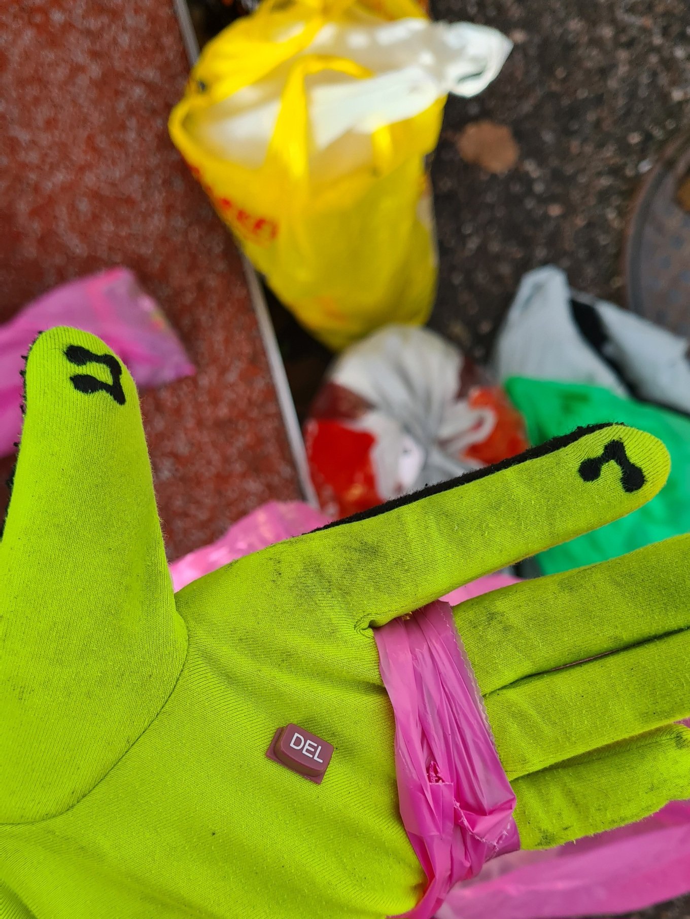 likaiset juoksuhanskat