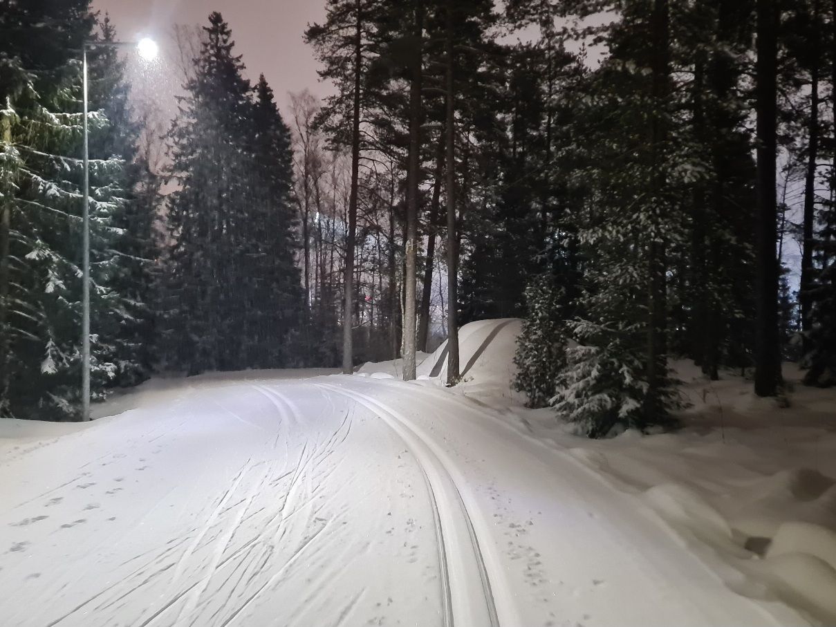 alamaki leppavaaran laduilla