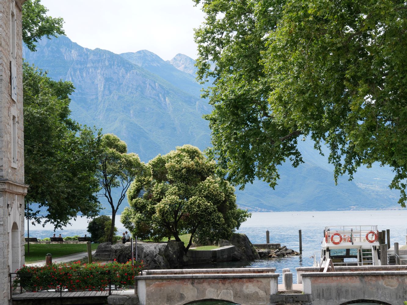 nakyma garda jarvelle italiassa