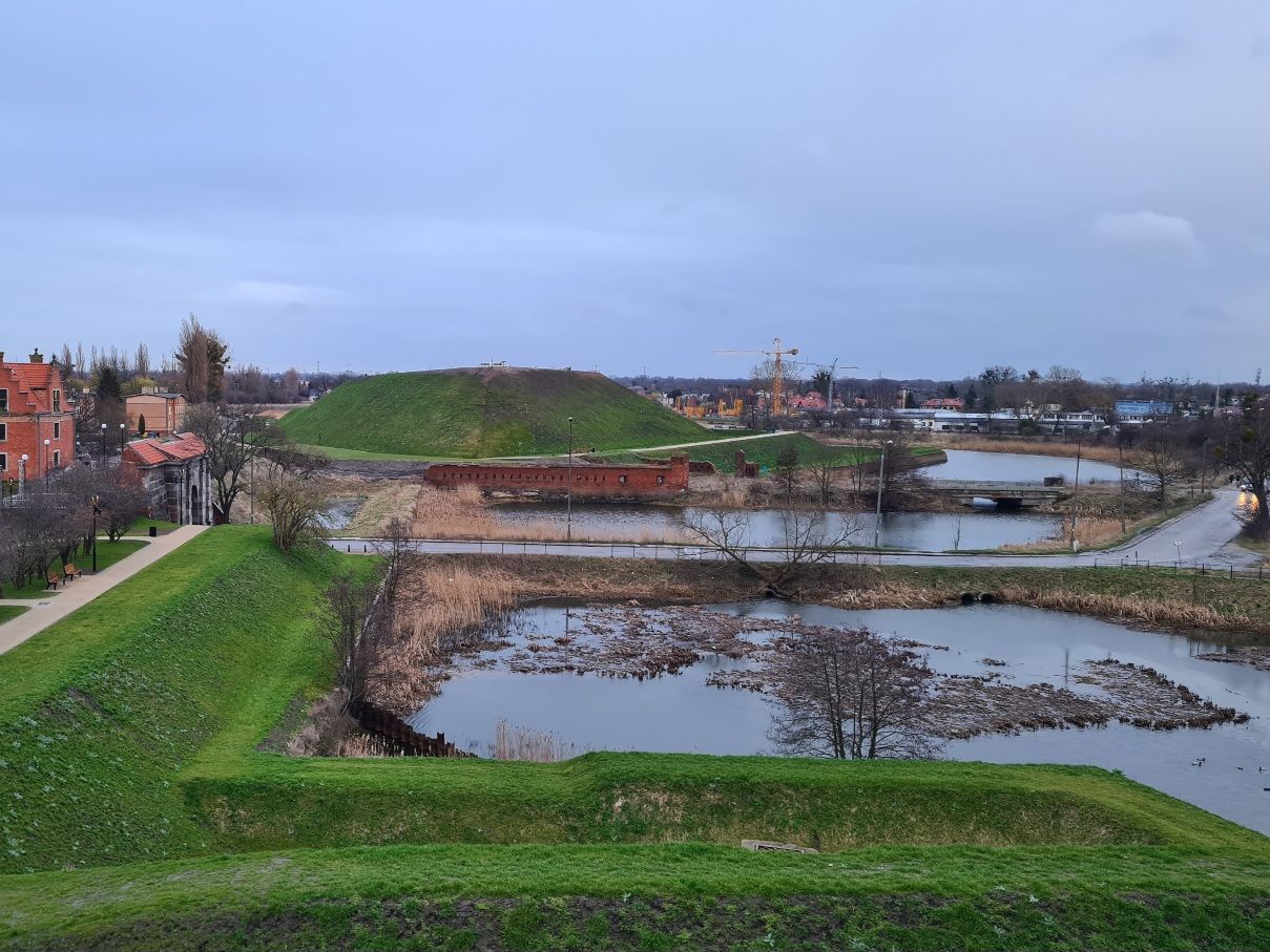bastionilinnoitusta gdanskissa