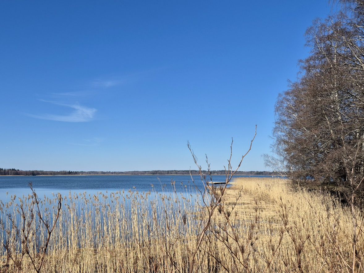 merenlahti kauniina aurinkoisena kevatpaivana