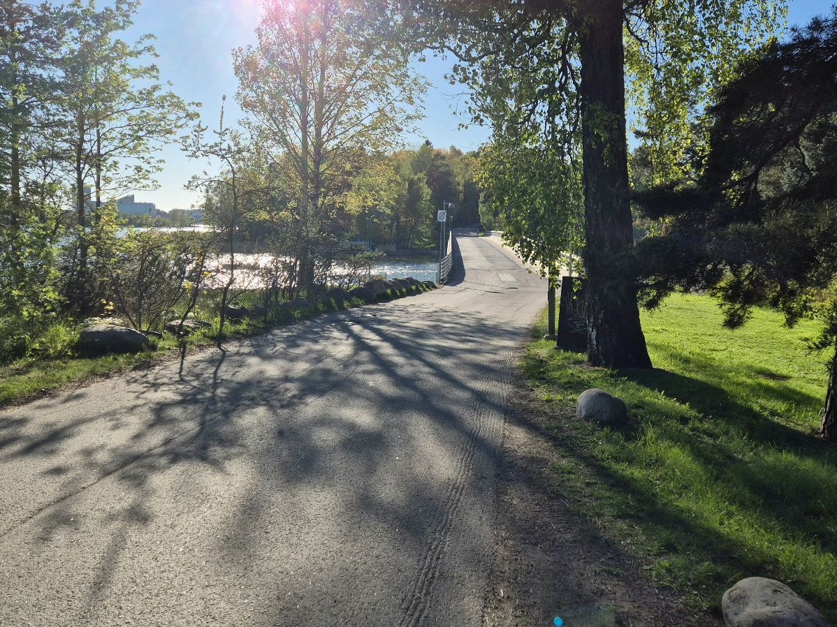 kaskisaaresta lehtisaareen johtava silta