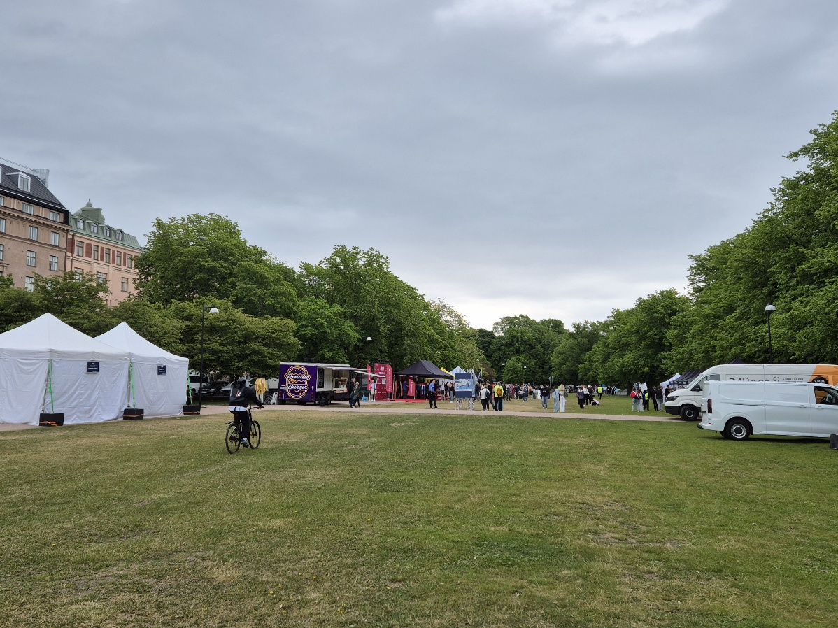 tapahtuma aukio helsinki half marathonilla sijaitsi meripuistossa